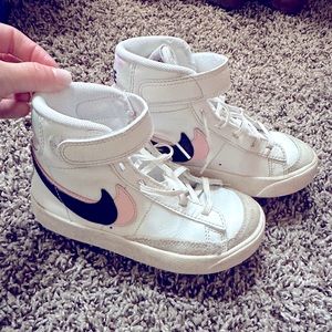 Girls high top Nike Blazers